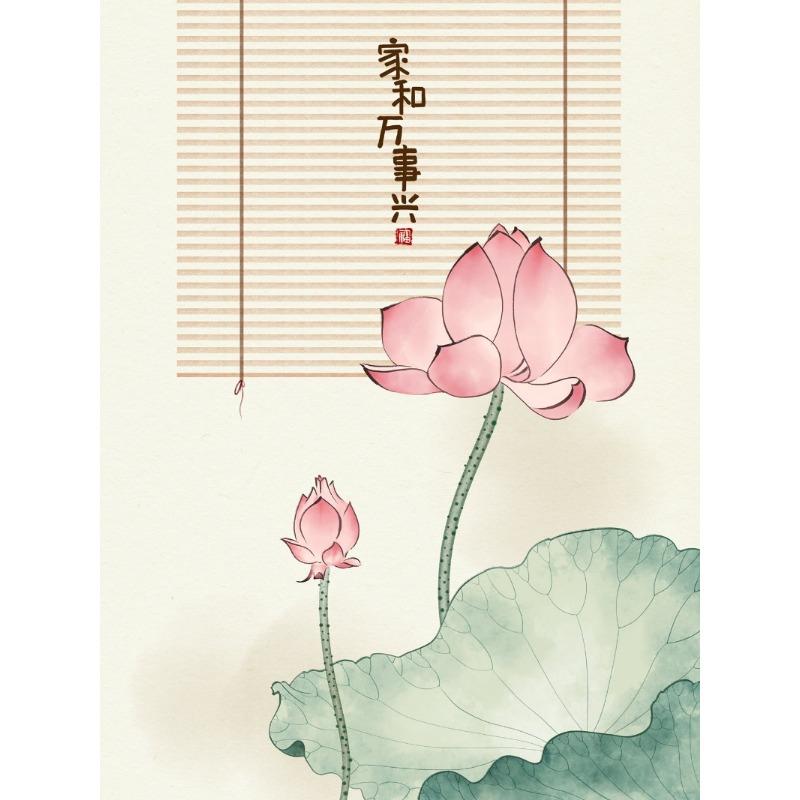 

Винтажная китайская живопись Лотос Хурма Бамбук Постеры Принты Холст Живопись Настенное искусство Картина Гостиная Домашний декор 21cm×30cm NoFrame