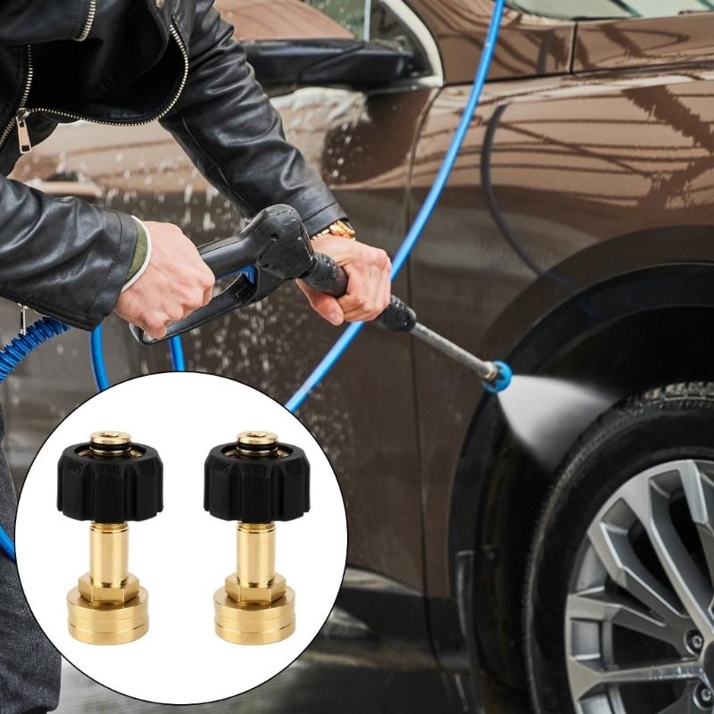 Industrial Strength 3/4In Female Threaded Quick Connect Adapter M22-14mm Copper Fitting For High Pressure Hose Systems