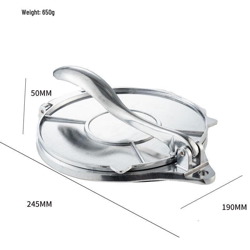 

ZISIZ Manual 8-Inch Tortilla & Dough Press