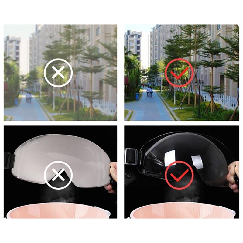 Winter Warm Ear Flap Caps Trapper Hat with Face Cover & Goggles Windproof Hat for Skating Skiing Outdoor Activities