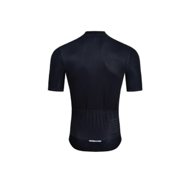 Solid Color Cycling Jersey Short Sleeve Quick Dry Breathable Bike Shirt Men Women Road Mountain Biking