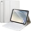 iPad A16 Bluetooth Keyboard Protective Case with Magnetic Detachable Pen Slot for 10th/11th Gen Tablets