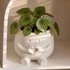 Adornos para Macetas Impresión 3D Lindo Soporte de Planta de Escritorio Duradero PLA Decoración del Hogar para Suculentas
