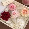 Korean Style Flower Hair Clip Bohemian Style Girl Hair Clip Cute Red Rose Hairpin  Seaside