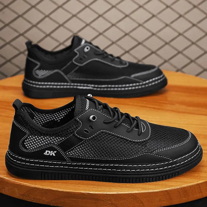 Fashion Sneakers Man Running Slip-ons Walking Sports Casual New Fashion 2024 Classic Original Work High Quality Vulcanize Shoes for Men