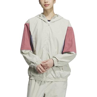 Adidas BYD3 Dzianina Woven Putty Gray Rozmiary Kurtka, Damska (JG8162), J/XL