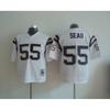 Rugby Jersey Men Women Short Sleeve Breathable Mesh T-Shirt Vintage Embroidered Number 14 55 Sportswear Training Game