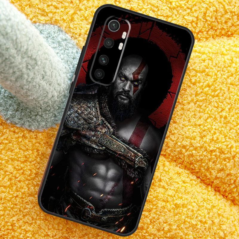 God of War Case For POCO X3 X4 X5 F5 Pro M5s C40 F4 GT F3 Cover For Xiaomi 12T 11T Pro 12 13 Lite 12X