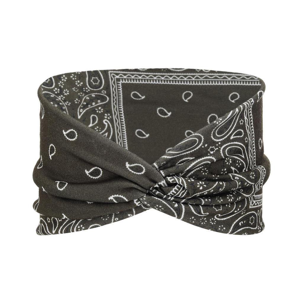 Bohemian Cashew Print Wide Headband for Women: Sport, Running, Face Washing, Makeup, Hair Tie
