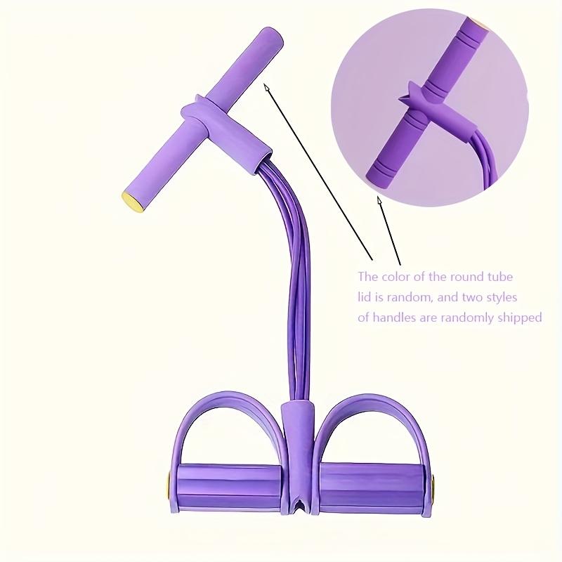 

Home Gym Resistance Band Set, Abdominal Exercise Equipment, Rowing Machine Accessories, Enhance Strength and Flexibility! M фиолетовый