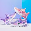Girls Single Net Casual Shoes Hollow Sports Shoes Newestkid'S Lightweight Shoe Children'S Breathable Outdoor Running Shoes