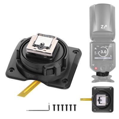 NEEWER Zapata de Flash de Repuesto para Flash Speedlite de Cabeza Redonda Pie de Flash Pie de Montaje con Interfaz de Contacto Metálico Z2-S