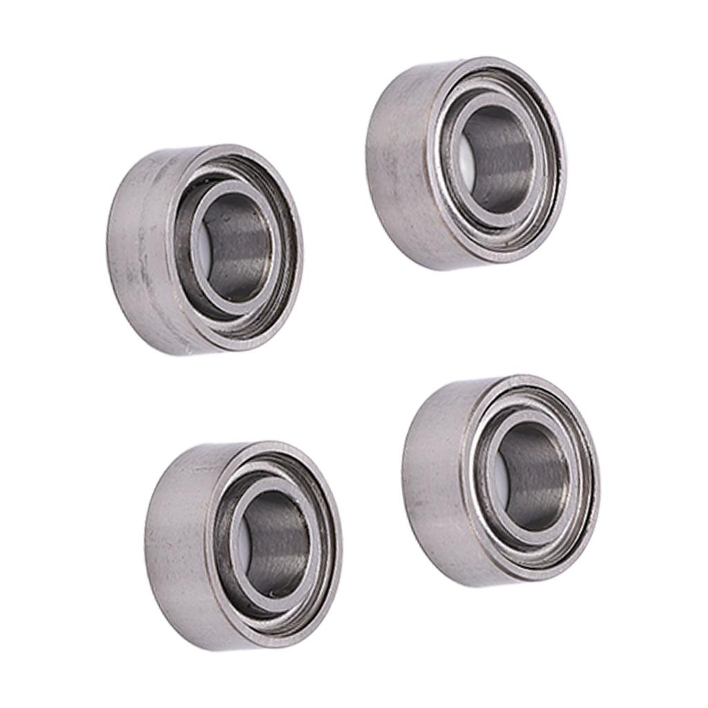 4Pcs Stainless Steel Ball Bearings 5x10x4mm for Arrma 3S 1 10 Remote Control Cars