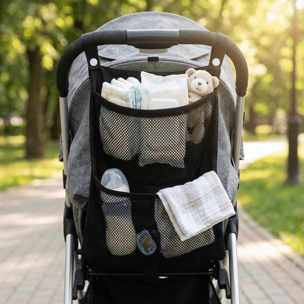 Lightweight Baby Crib Hanging Bag Breathable Underwear Storage Bag Baby Crib