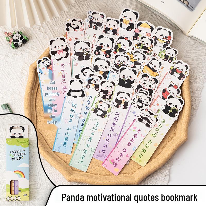 Adorable Cartoon Ruler Bookmark: Multifunctional Student Page Clip & Children's Reward Gift