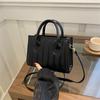 Small Square Bag Fashion Handbag Texture Pu Women'S Bag Foreign Style Shoulder Bag Simple Messenger Bag Tide