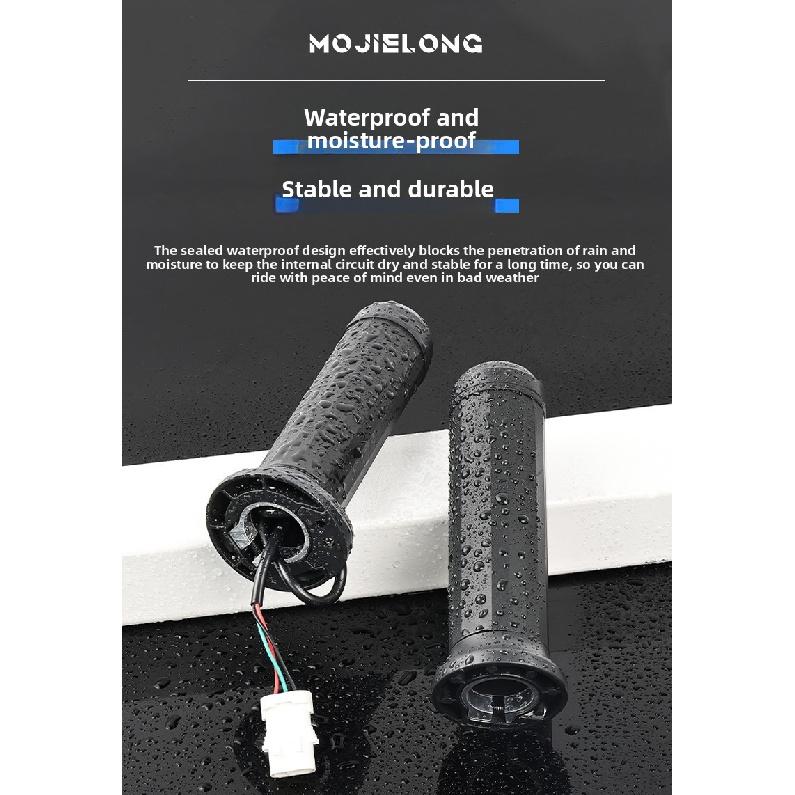 Electric vehicle throttle speed controller equal-diameter shift lever fueling handle universal waterproof handle cover. Throttles 2
