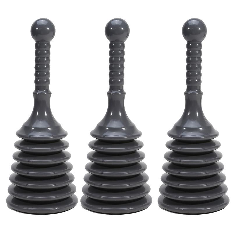 Suction Cup Plunger Sink Drain Cleaner Toilet Brush Toilet Accessories Household Powerful Sink Drain Pipeline Dredger Cup Piston