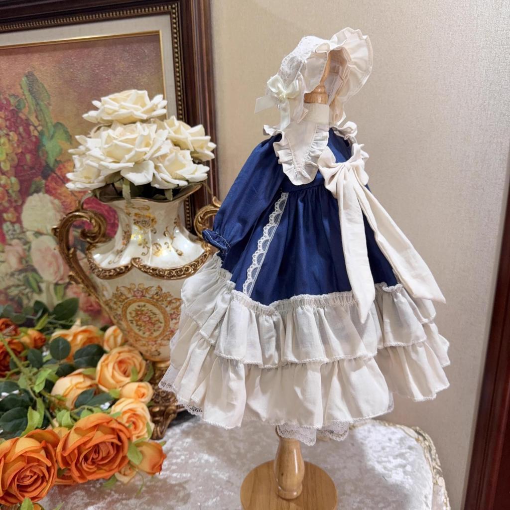 HAMRETHYPPZ BJD Ball Jointed Doll Doll Doll Maid Ball Jointed Doll Princess Blue and White Princess Evening Princess Maid Cute Dress Cute Dress and