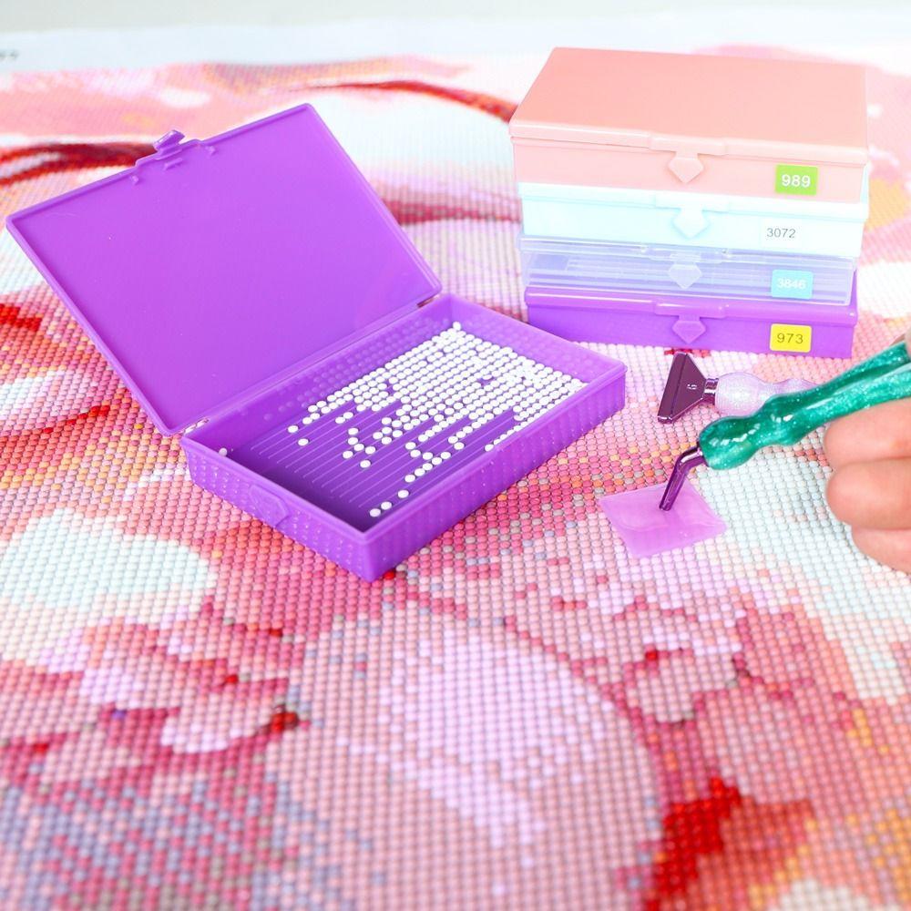 Embroidery Beads Sorting Storage Tray DIY Craft Diamond Painting Bead Sorting Trays  for Nail Art