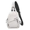 Enkel skulderryggsekk for menn og kvinner crossbody bag liten brystveske sykling sport fjellklatring gutter