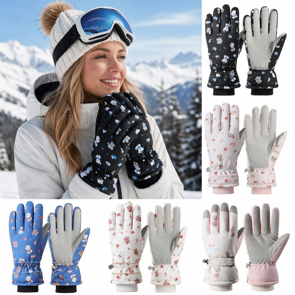 Non-slip Winter Skiing Gloves Touch Screen Outdoor Sports Gloves for Men Women