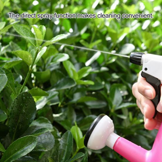 2 In 1 Water Sprayer Adjustable Pressure Sprayer 1L Watering Can with Shower Head And Mister for Indoor Outdoor Gardening