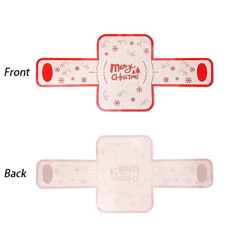 

62x27cm Reusable Silicone Baking Mat Heat Resistant Bread Pad NonStick Kitchen Tool Non-Stick Yeast Baking Mat Dutch Oven Baking червоний