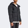 Adidas Essentials Regular Fit Warm Down Full Zip Padded Jacket Men Black IZ4883