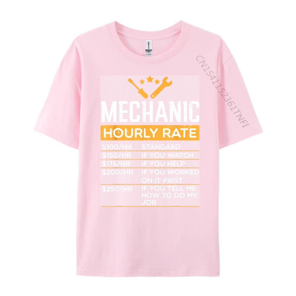 Mechanic Hourly Rate Funny Labor Rates Men Women Kids Boys Luxury Designer Mens T Shirt Street