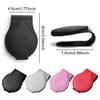 Pack of 2 Car Glasses Clip Ticket Card Holder Sunglasses Eyeglasses Pink