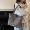 Fashionable, Simple, Large-capacity Single-shoulder Bag with A Niche Design Sense, Tote Canvas Bag