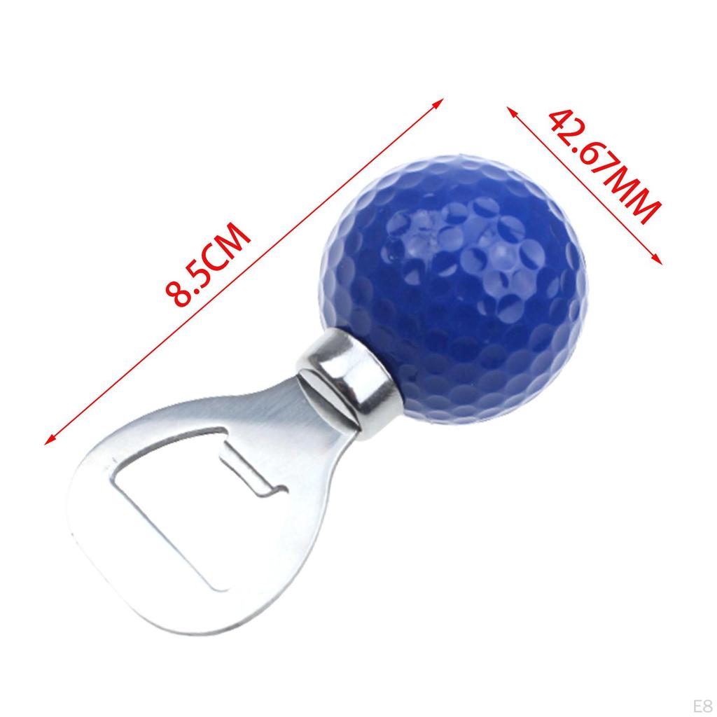 Abridor de garrafas, multifuncional, fácil armazenamento, para amantes do golfe