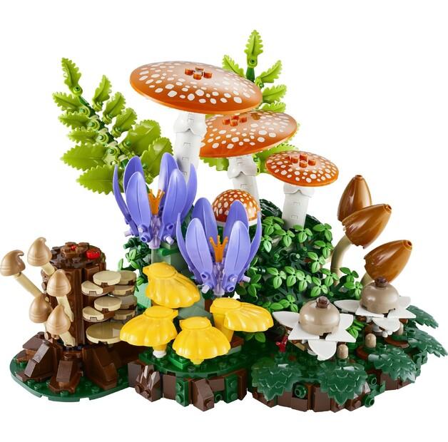 Конструктор LEGO Botanicals 11505 Лесные грибы