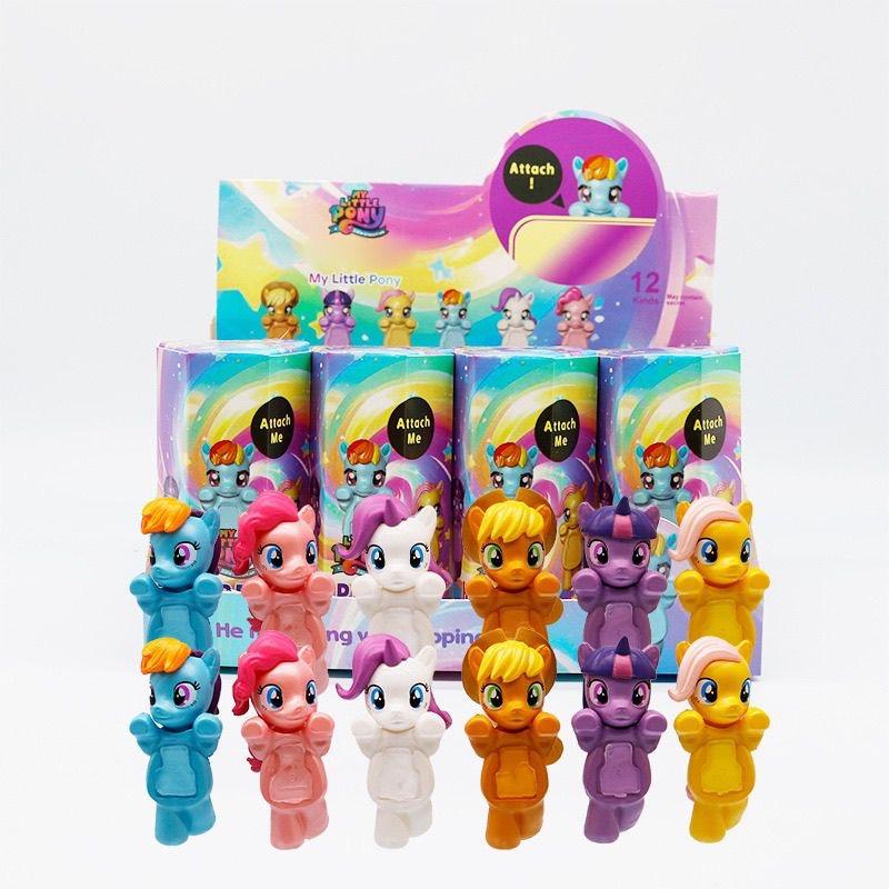 2026 New Harbro Ponys Friendship Magic Decorative Mini Anime Figures Ornaments Dolls Children Birthday Surprise Blind Box Gift