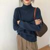 Knitwear Women's Sweater Half Turtleneck Loose All-match Top Bottoming Shirt Autumn and Winter