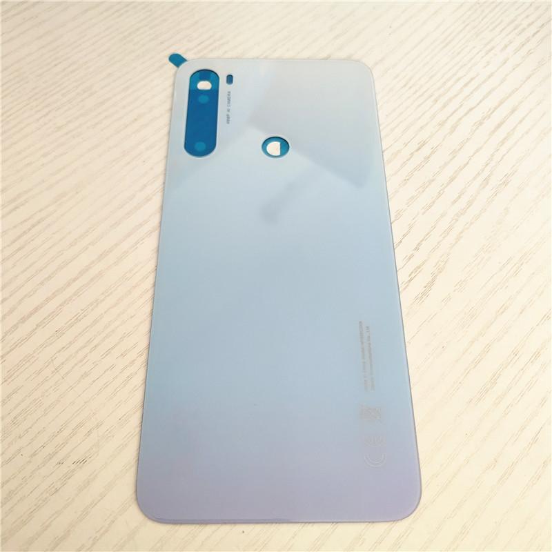 

For Xiaomi Redmi Note 8t Battery Cover Back Glass Panel Rear Door Housing For Redmi Note 8t Note8t 8 T Back Battery Cover білий