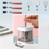 Electric Pencil Sharpener, for School Preparation, 6-8mm Pencils, Battery/USB Power Supply, Non-Rechargeable, for Drawing Pencils, Colored Pencils, an