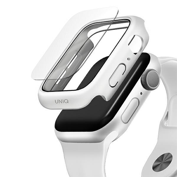Hülle für Apple Watch Series 4 UNIQ Nautic Weiß