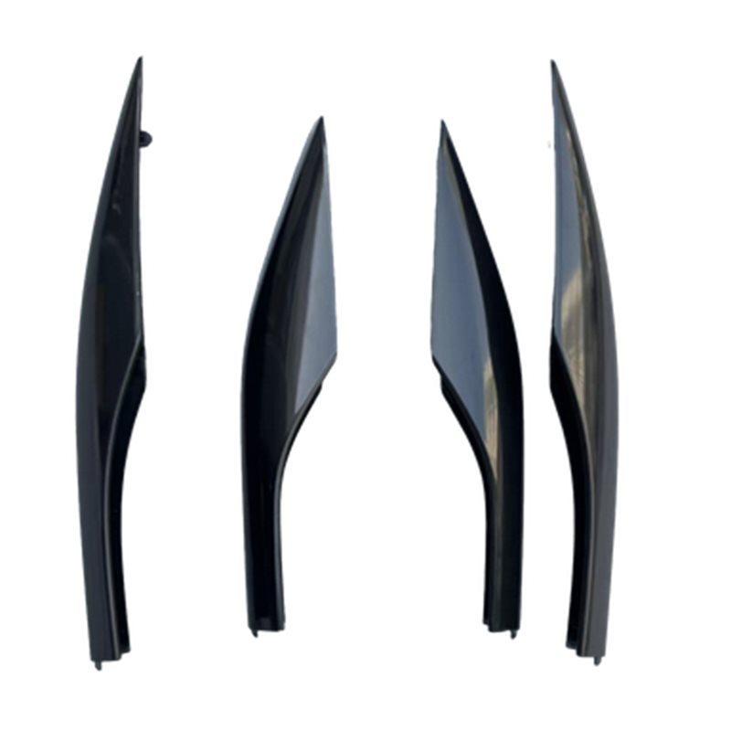 Svart Bil Takräcke Takreling Skyddshölje Ersättning För Lexus RX300/330/270/350/450 2010- 2015 Dekorativt Ändskydd