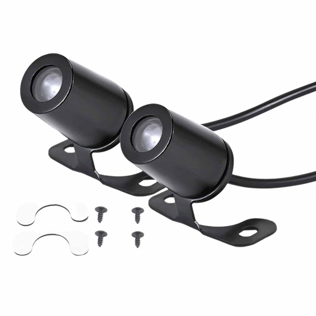 Projector Light Angel Wing Motorcycle Light Modified Chassis Light LED Angel Wings Welcome Light