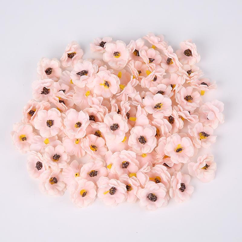 30/50Pcs 3cm Multicolor Mini Daisy Silk Artificial Flower DIY Valentines Day Party Christmas Wedding Decoration Home Decor