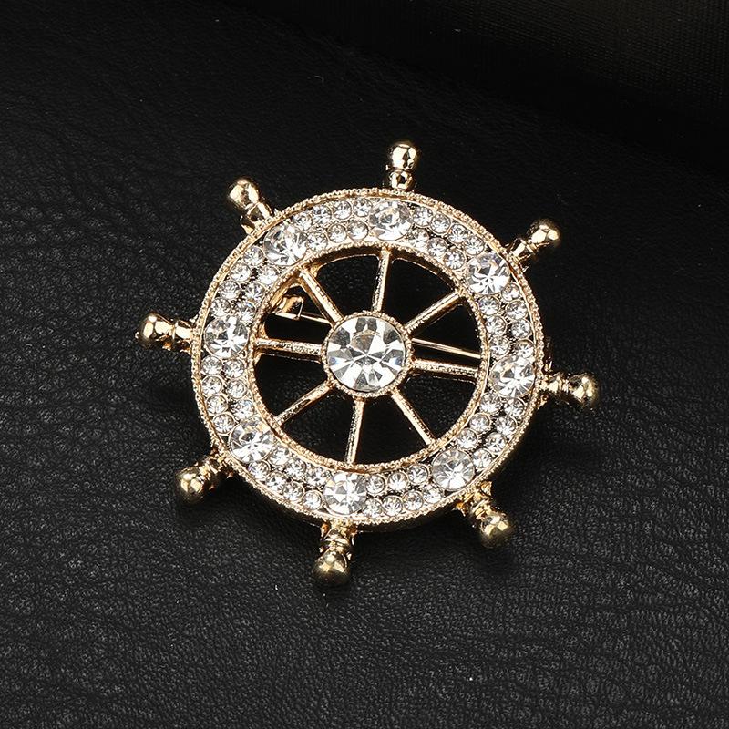 

Подарочная коробка Мужская Модная Брошь Булавка для воротника Костюм Бутоньерка Значок для костюма Значок с индивидуальностью Трендовый Значок Аксессуары