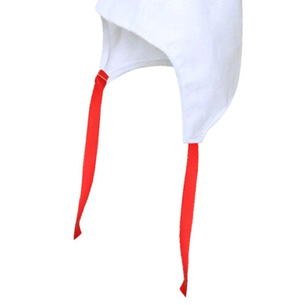 White/Pink Halloween Party Hat Plush Cartoon Goose Hat Outdoor Big Goose Headgear  Halloween Party