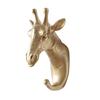 Wall Mounted Wall Hanging Decoration Resin Wall Keys Holder Animal Head Decorative Hook  Door