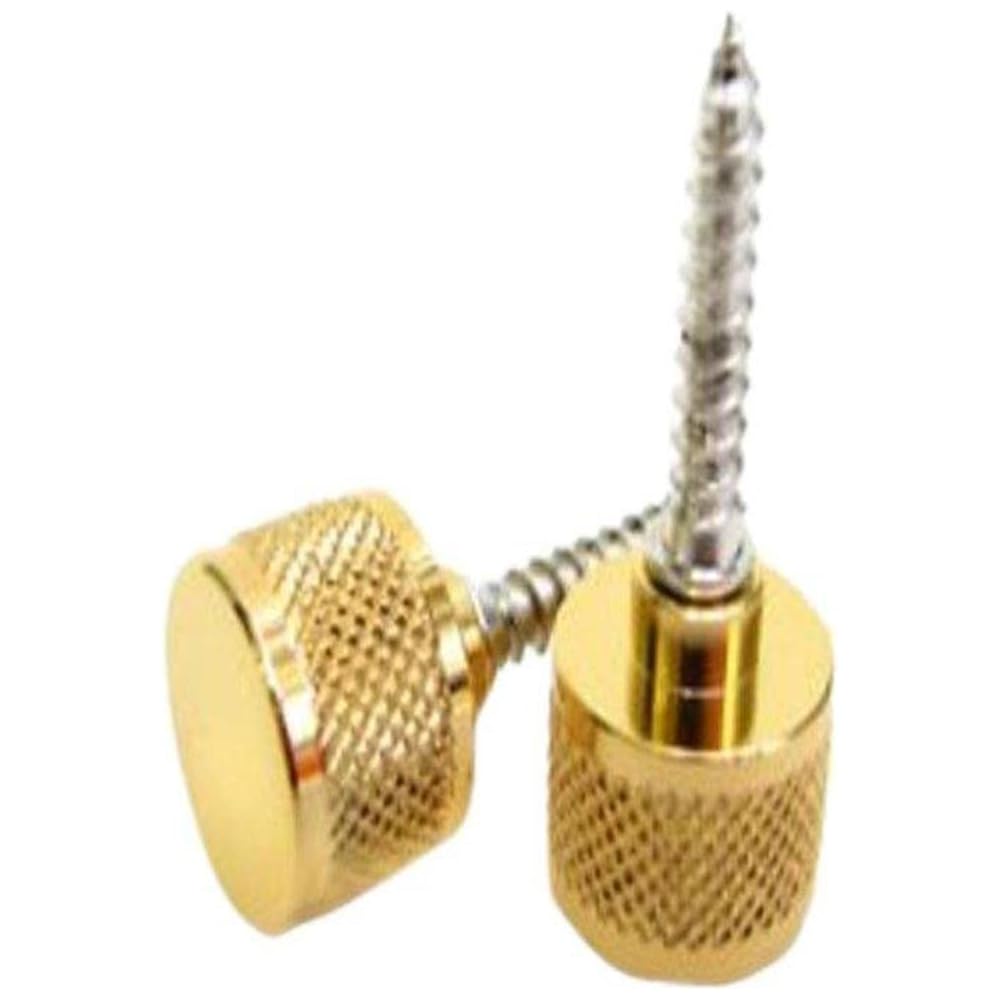 GRETSCH Strap Buttons Gold Pair