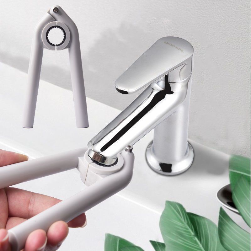 Multifunctional Faucet and Sink Installation Tool, Plastic Filter Cleaning Wrench with Smooth Round Grip Easy to Install and Remove, Ergonomic Design