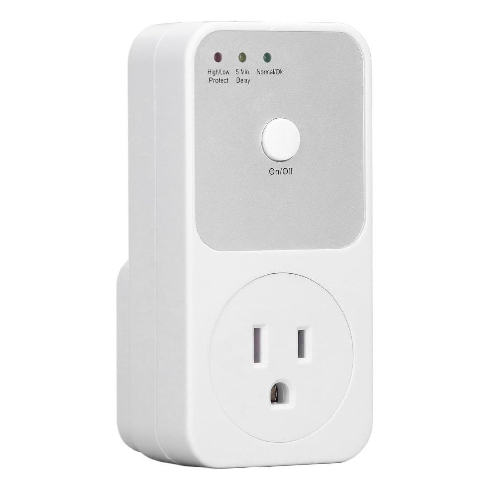 Compact Shape Refrigerator Protector 120V Appliance Protector Refrigerator Power Protection