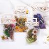 40pcs/pack Fresh Flowers Stickers Transparent Diary Scrapbooking Labels Planner Stickers Decorative Journal Stationery Stickers