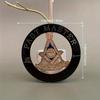Masonic Auto Car Badge Emblems Mason Freemason Car Emblem Soft Enamel Epoxy Finish Fit Auto Exterior Accessory